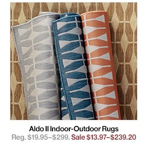 Aldo ll Indoor Outdoor Rugs