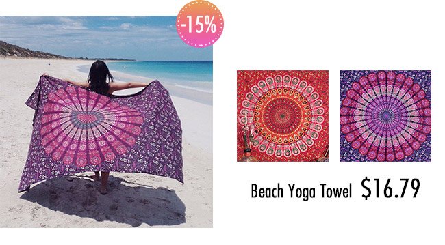 Beach Yoga Towel