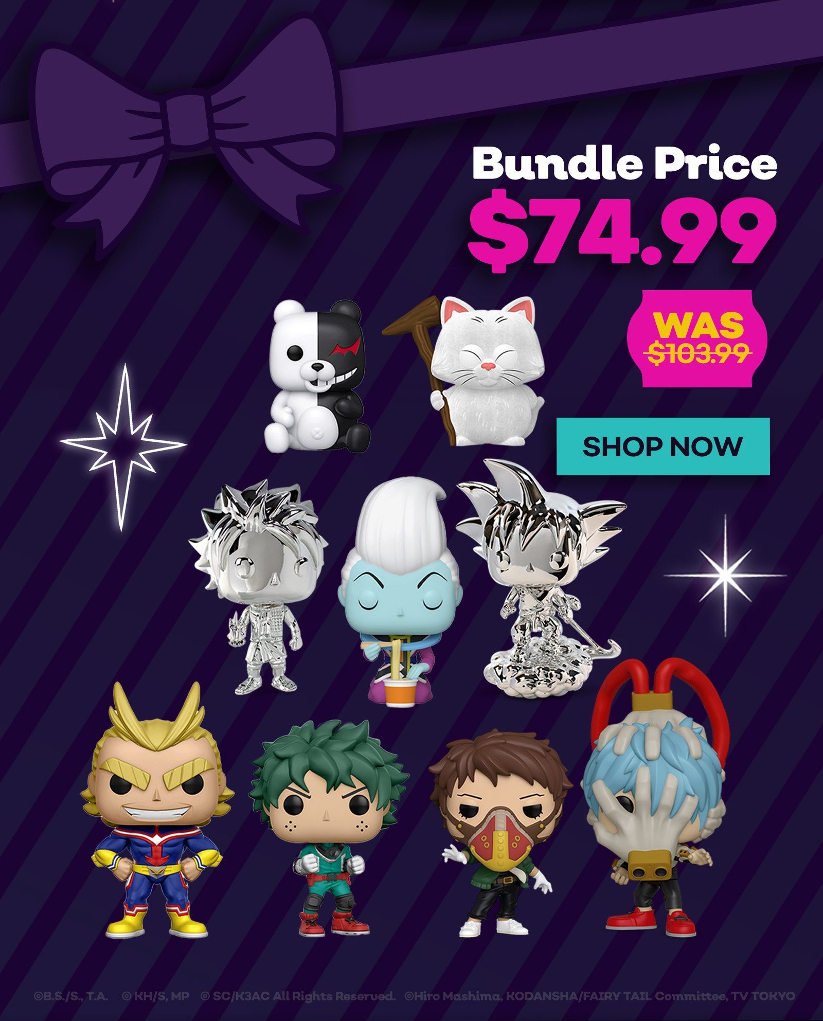 Exclusive Funko Pop Bundle