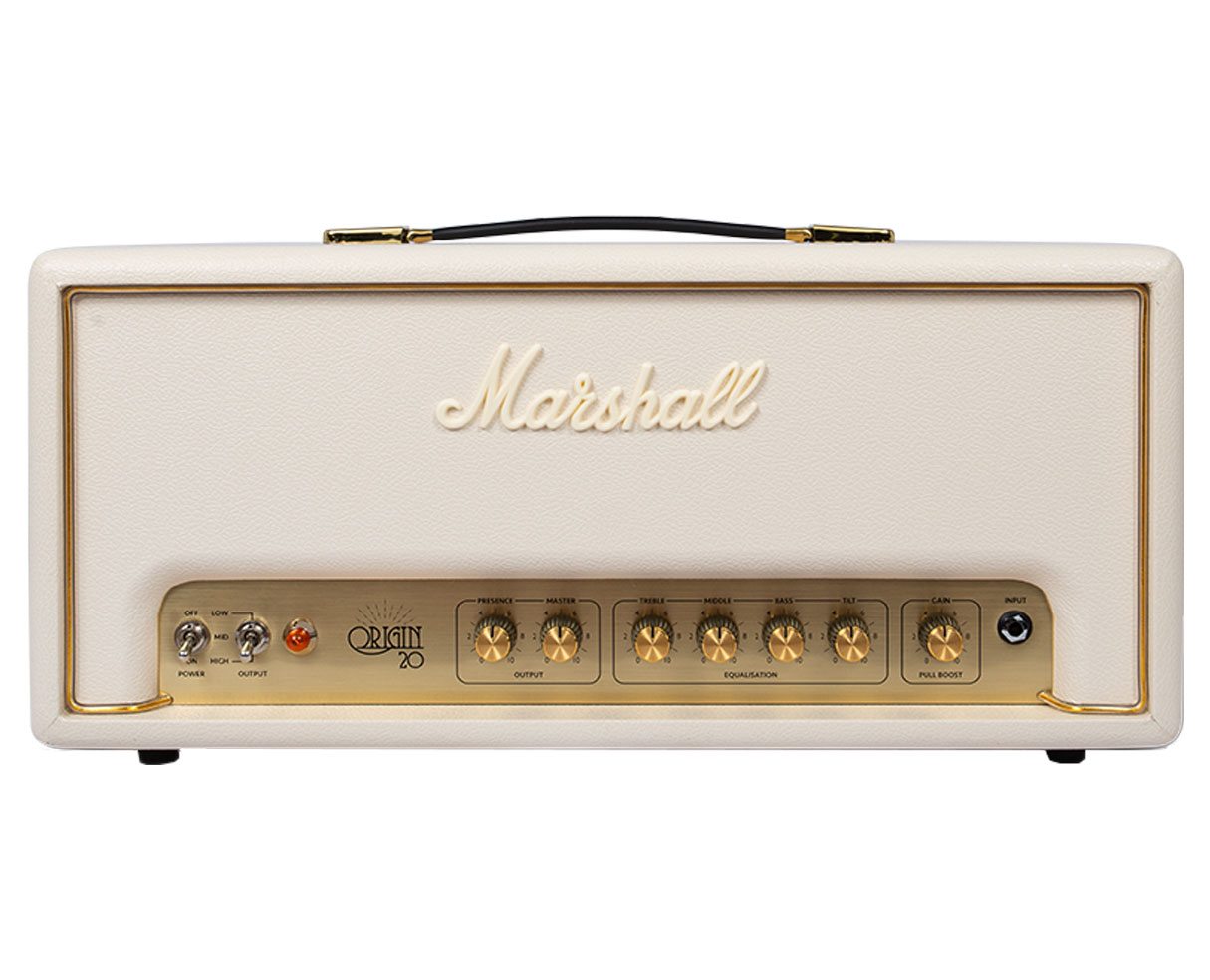 Marshall ORI20HC Origin Series 20-Watt Head - Limited Edition Cream Tolex