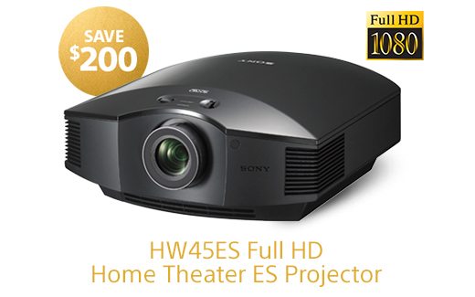 SAVE $200-HW45ES Full HD Home Theater ES Projector