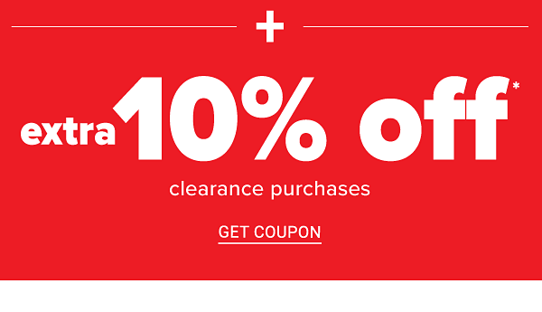 Extra 10% off Clearance Purchases - Get Coupon