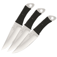 Hibben Small Triple Thrower Set with Cord Grip