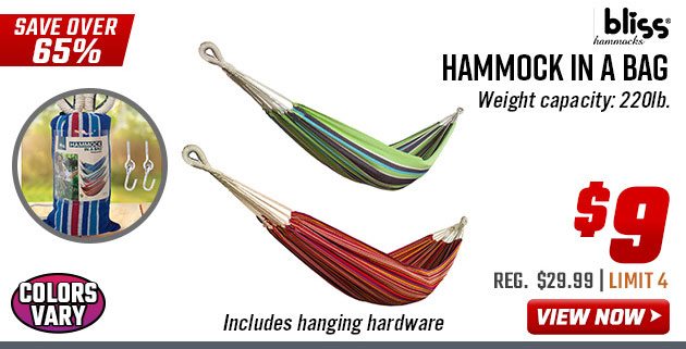 Bliss Hammocks Hammock in a Bag 