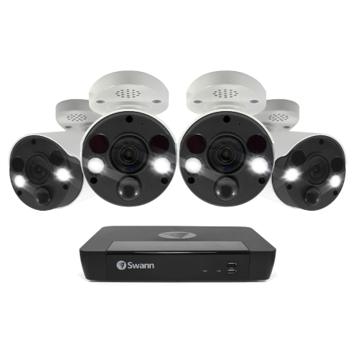 4 Camera 8 Channel 4K Ultra HD NVR Security System - SWNVK-886804FB
