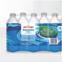  Giant Eagle Purified Water 24 Pack