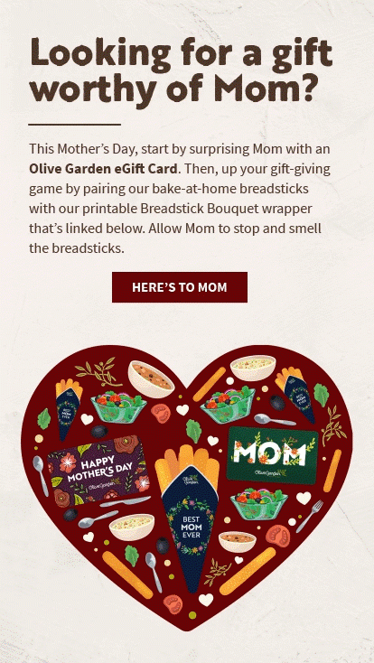 eGift Cards for Mother's Day