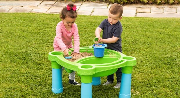 Sand and Water Play Table with Accessories