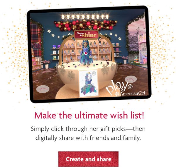 CB1: Make the ultimate wish list! - Create and share