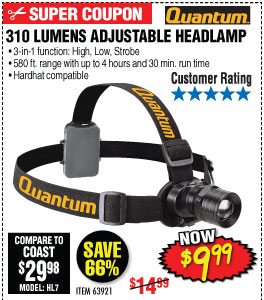 View 310 Lumen Headlamp