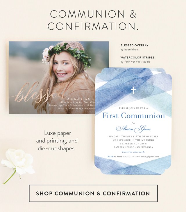 Shop Communion & Confirmation