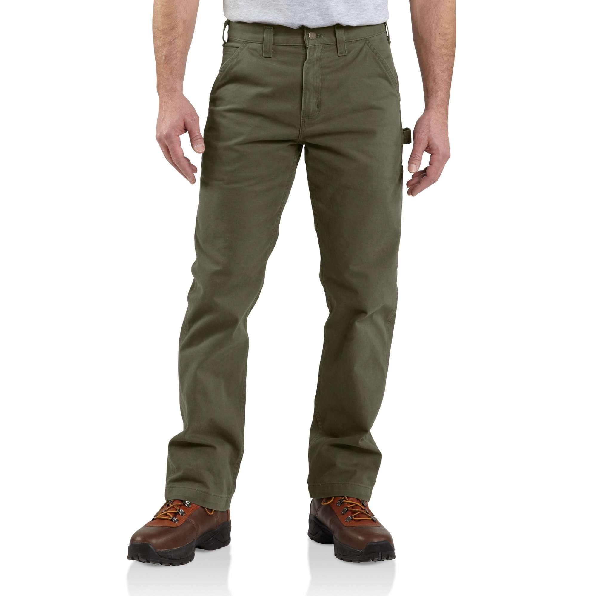 Relaxed Fit Twill Utility Work Pant