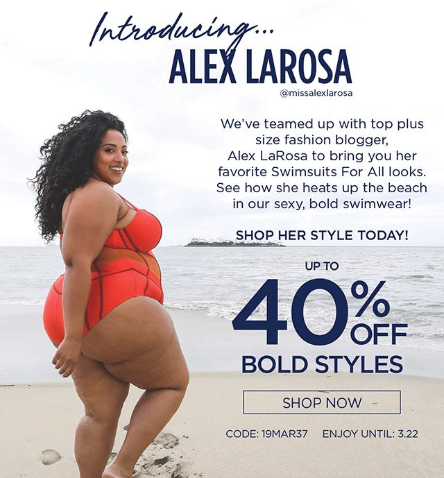 40% Off Bold Styles