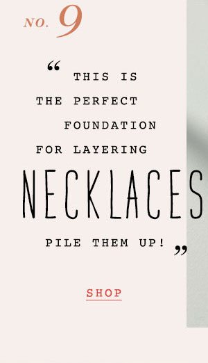 Shop necklaces.