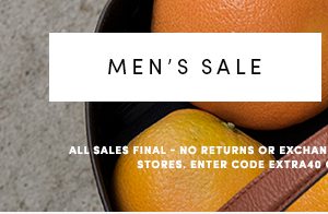 MEN'S SALE