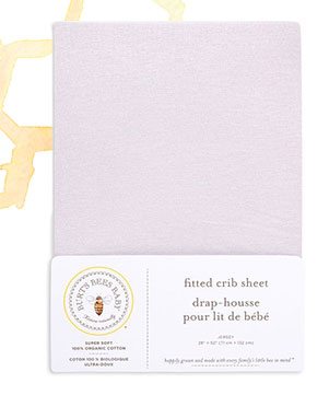 Baby Solid Organic Cotton BEESNUG® Fitted Crib Sheet