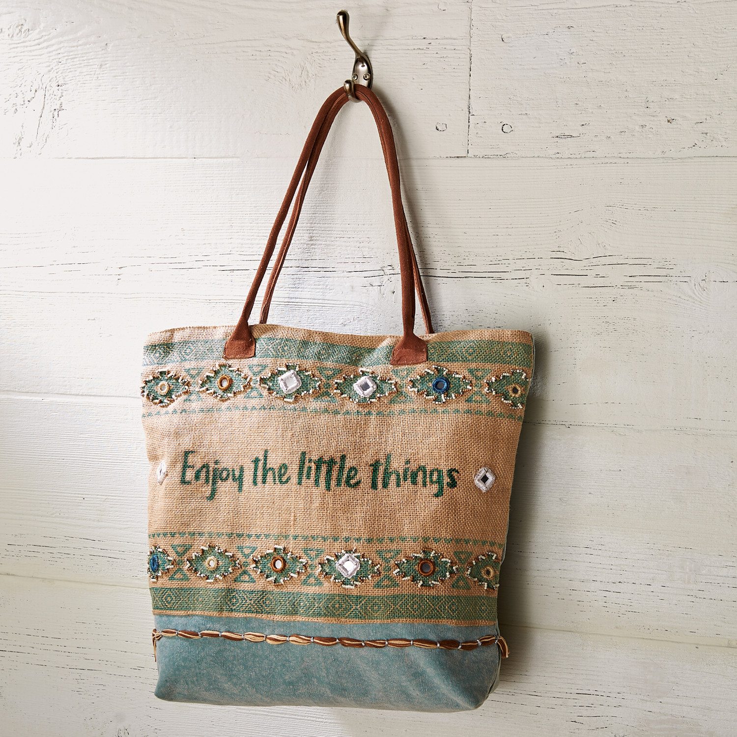 Enjoy the Little Things Tote