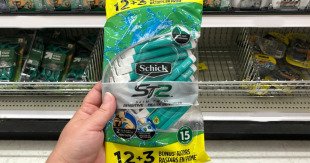 Schick Slim Twin Razors 15 Count Pack Only $2.25 at Walmart & More