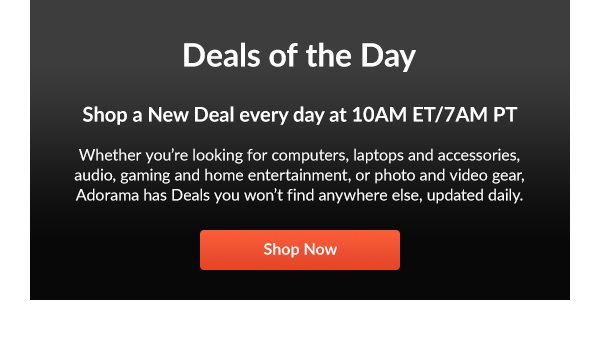 Deal Of The Day