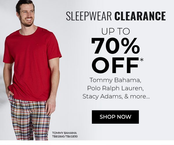 Shop the Sleepwear Clearance