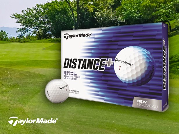 TaylorMade Distance+ Golf Balls Now 2 for $25