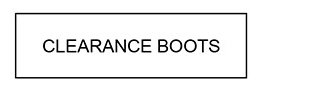 CLEARANCE BOOTS