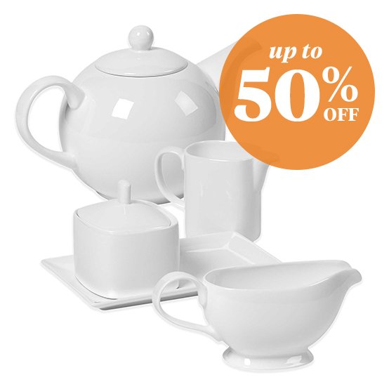 Tabletops Unlimited(R) Bone China Serveware Collection in White | Shop Now