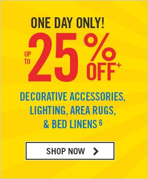 Up to 25% Off Decorative Accessories