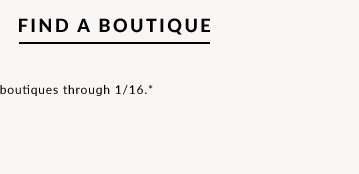 FIND A BOUTIQUE