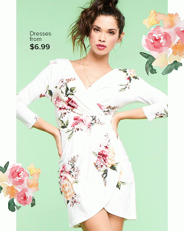 Shop Dresses from $6.99