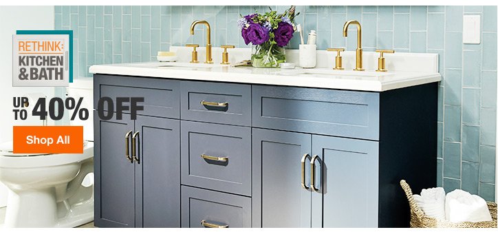 Rethink | Kitchen | & Bath | Up To 40% Off | Shop All