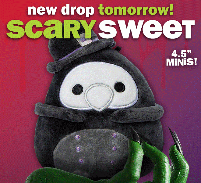 new drop tomorrow! scary sweet