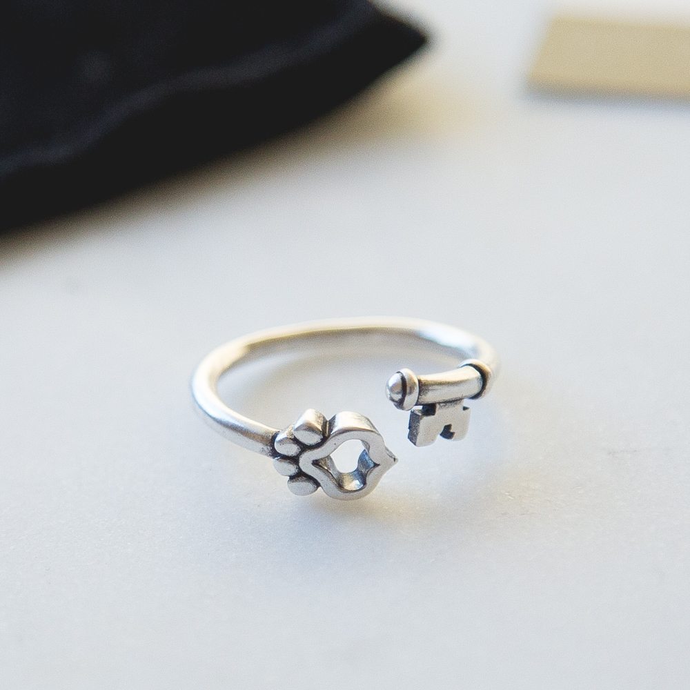 Image of Second Chance Movement™ Set Them Free Sterling Silver Adjustable Ring