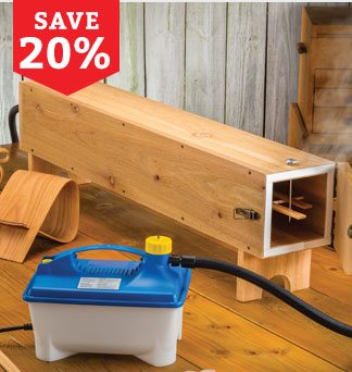 Save 20% on the Steam Bending Kit