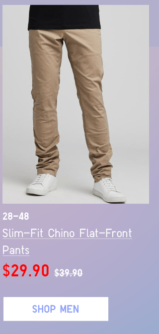 BODY9 - MEN SLIM-FIT CHINO FLAT-FRONT