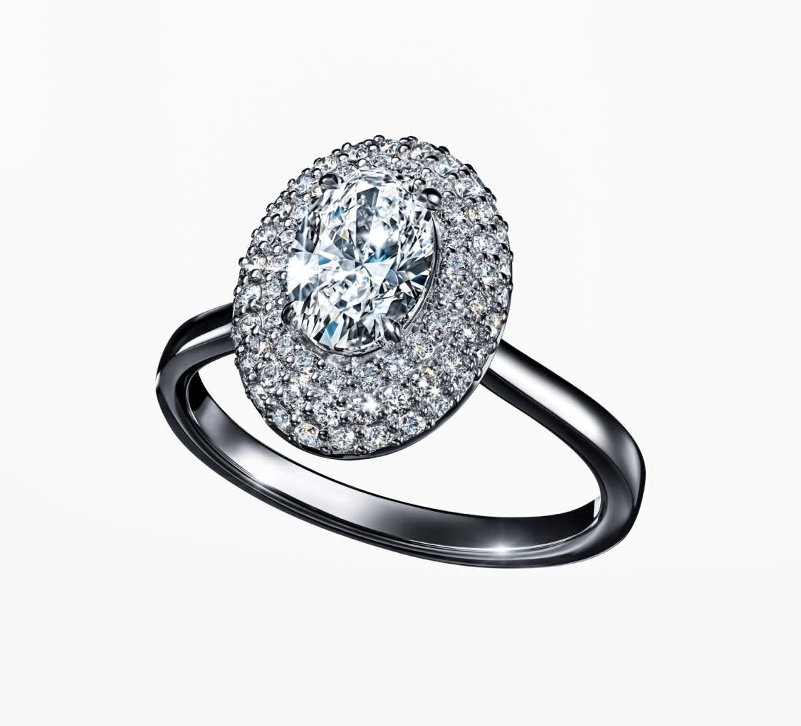 Swarovski Created Diamond engagement ring