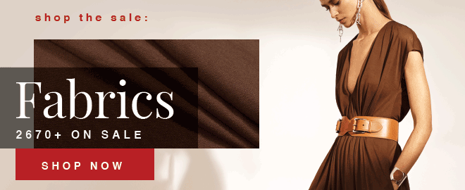 SHOP BROWN FABRICS 15% OFF NOW