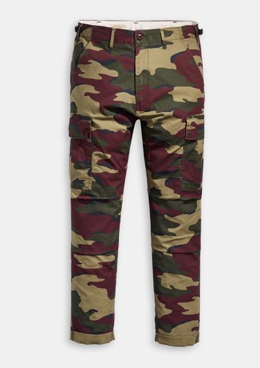 Camo Hi-Ball Roll Cargo Pants