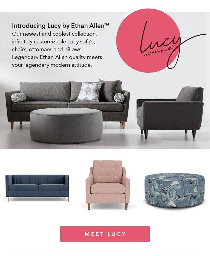 Ethan allen lucy deals sofa