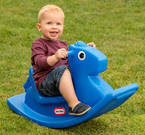 Little Tikes Rocking Horse Blue