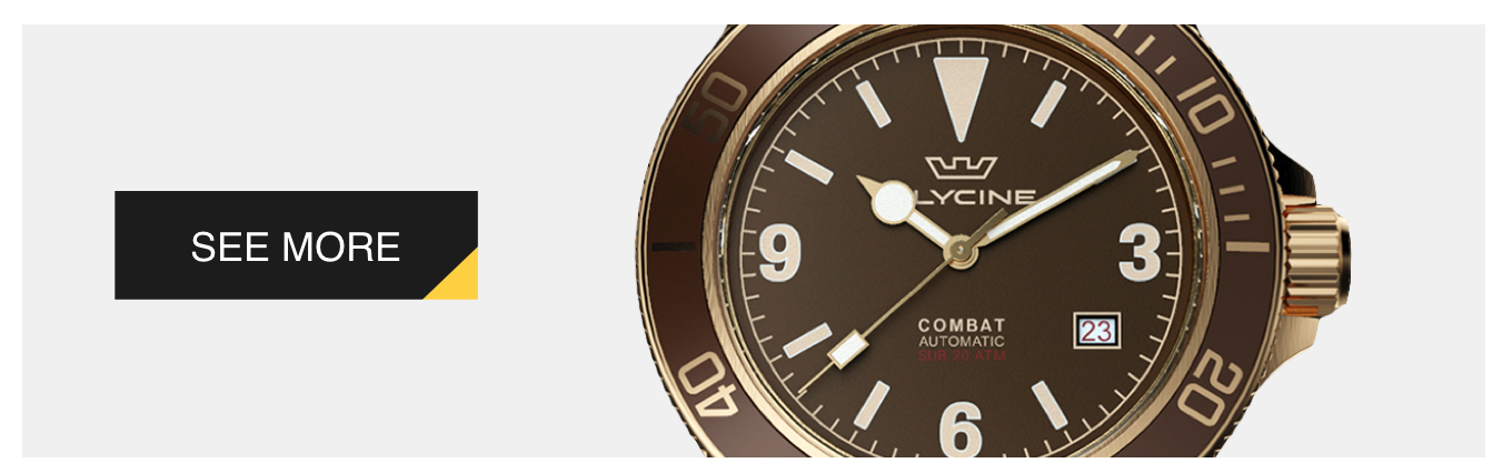 Glycine Combat Sub Bronze Watch – Drop Exclusive