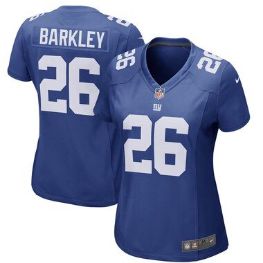 Nike Saquon Barkley New York Giants Women's Royal Game Jersey