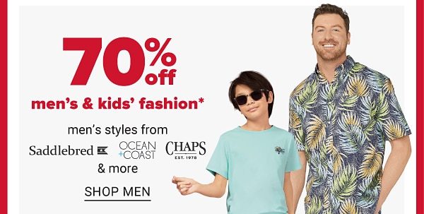 Daily Deals - 70% off men's fashion. Shop Men.