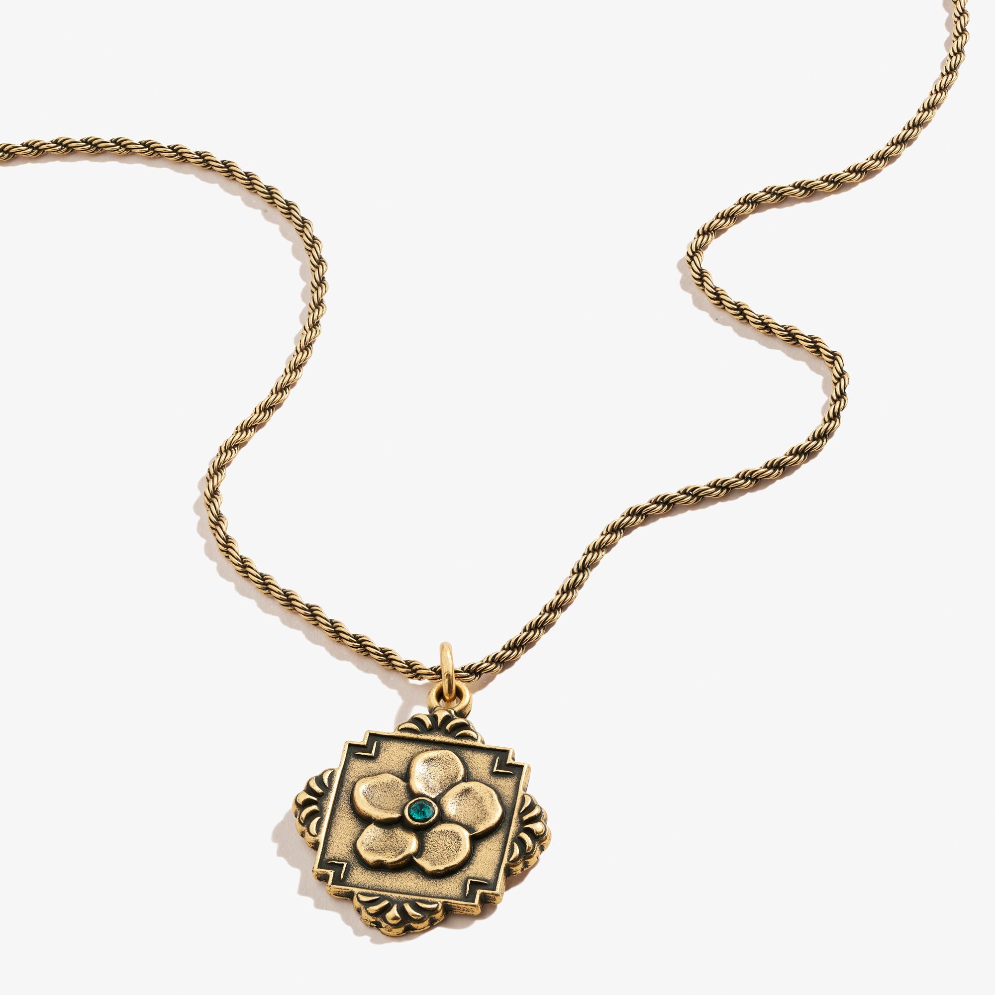 Image of Buttercup Flower Charm Necklace