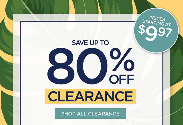 Shop All Clearance