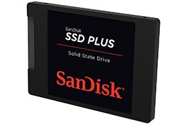 1TB SanDisk SSD PLUS 2.5 7mm SATA III Internal Solid State Drive