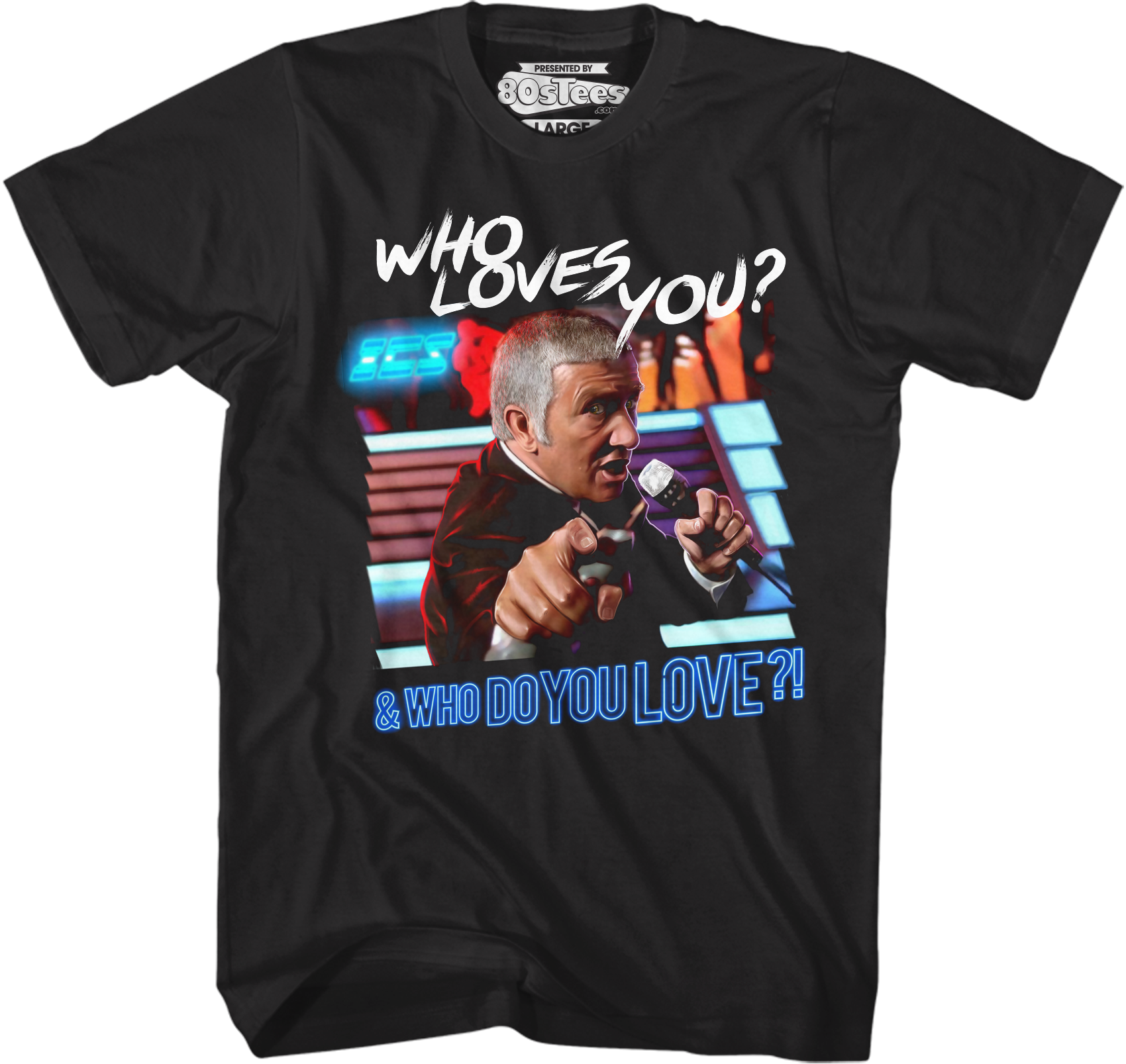 Who Loves You Running Man T-Shirt