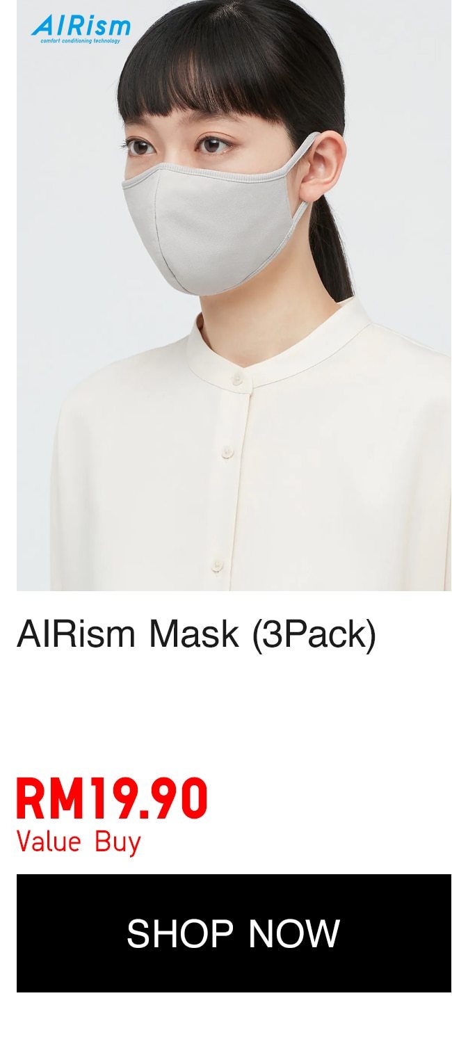 AIRism Mask (3Pack)