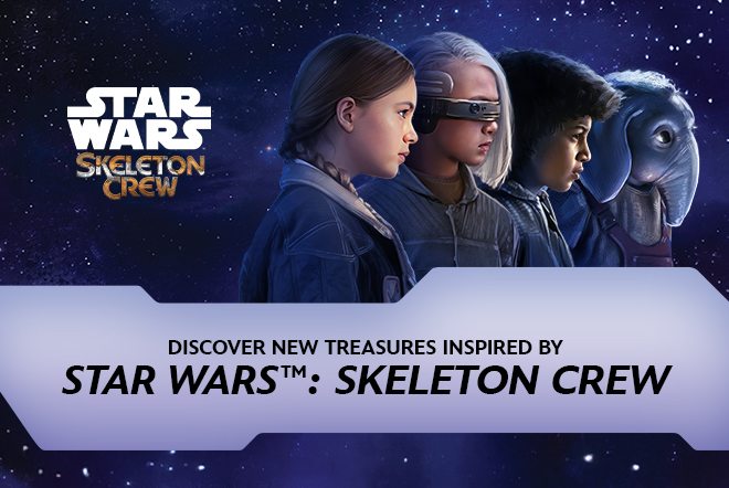 Discover New Treasures Inspired By STAR WARS: SKELETON CREW