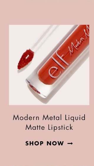 Modern Metal Liquid Matte Lipstick. Shop Now